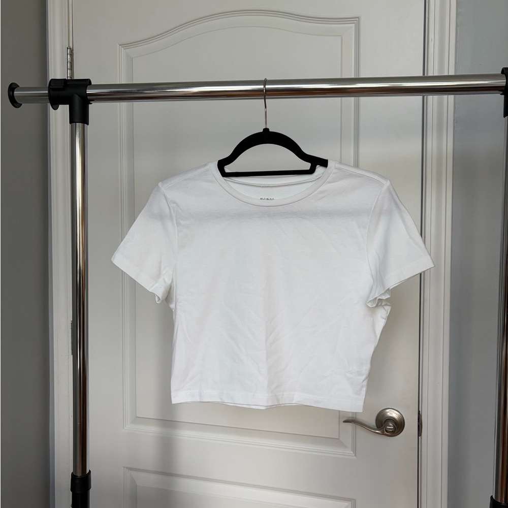 Wild Fable White Crop Top